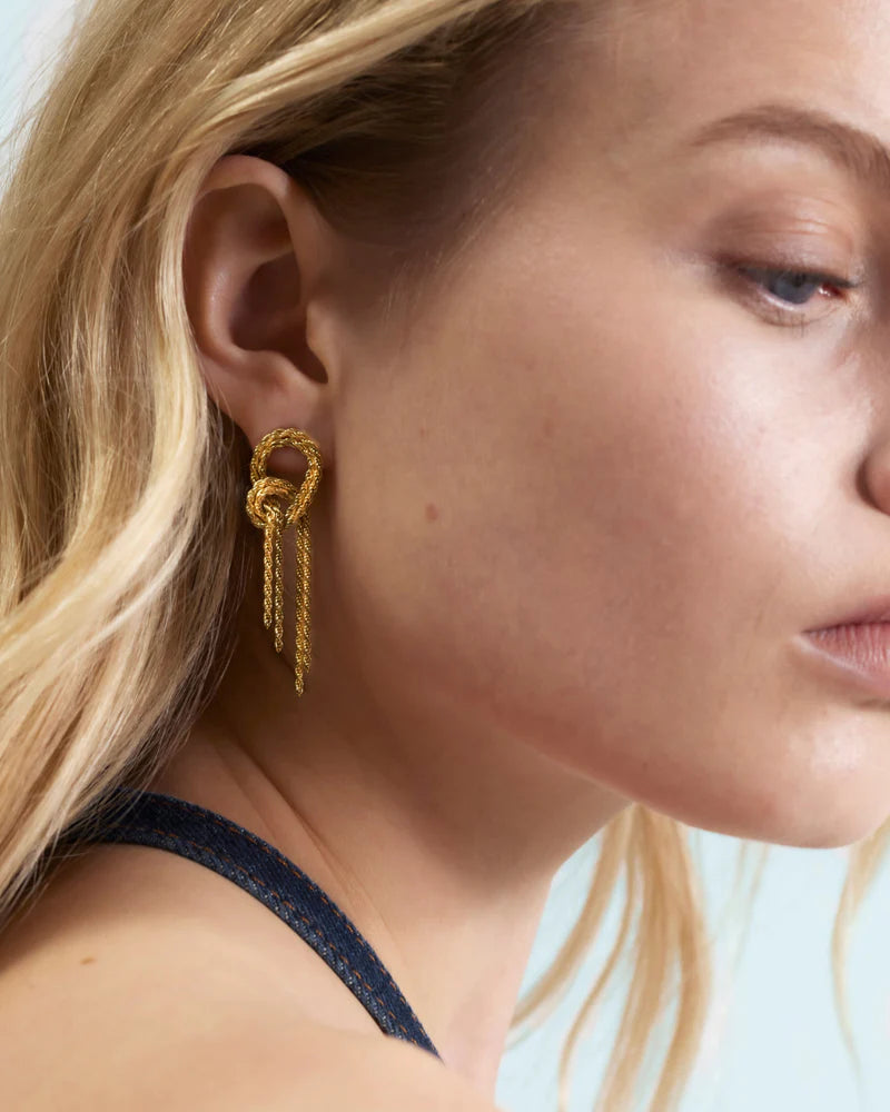 Half Hitch Knot Earrings
