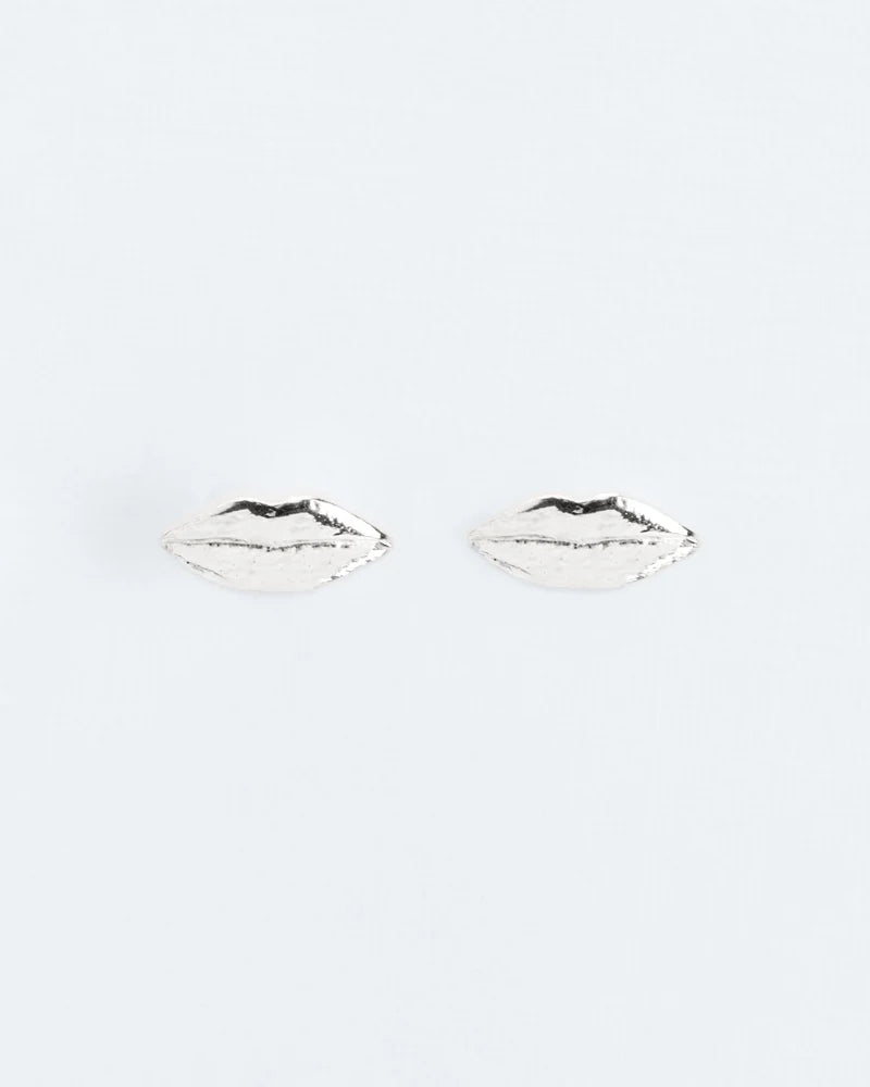 Lip stud earrings