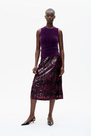 Jaino skirt Plum perfect