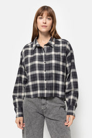 Karlotta Flannel Shirt Black & White