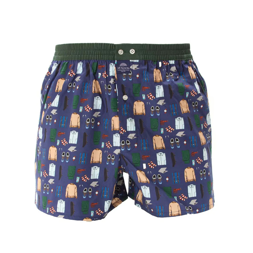 Modern Man Essentials navy Boxer Short