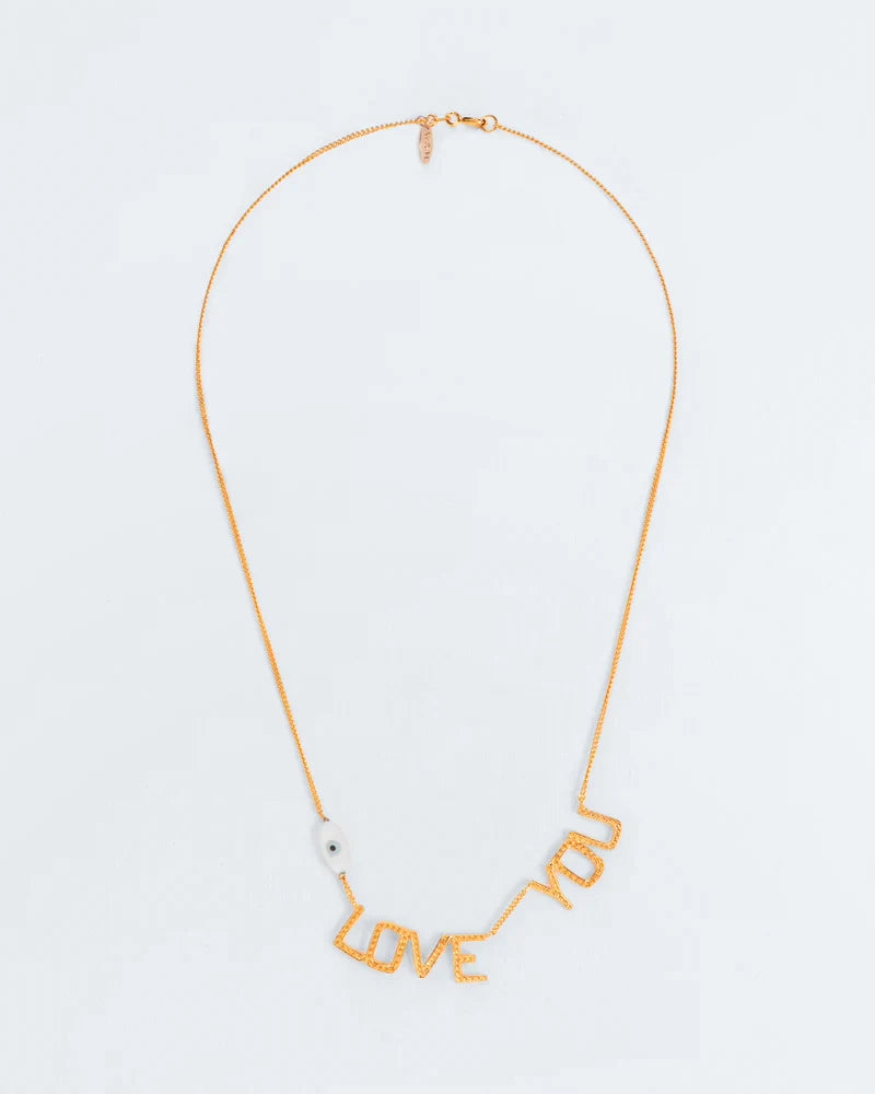 'Eye Love You' necklace