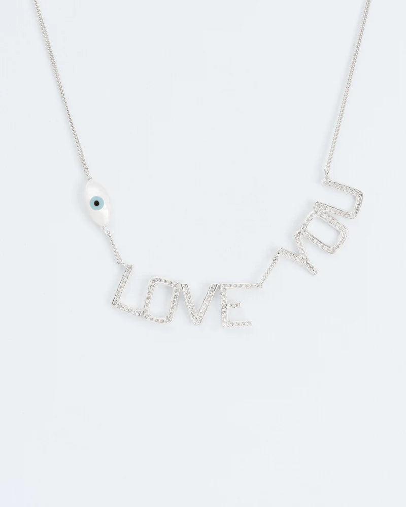 'Eye Love You' necklace