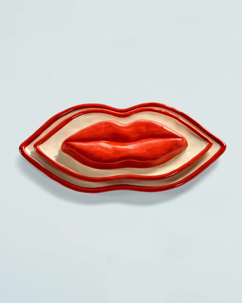 Lips serving dish : set van 3