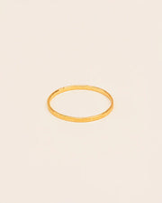 Hammered ring in 18 ct. gold