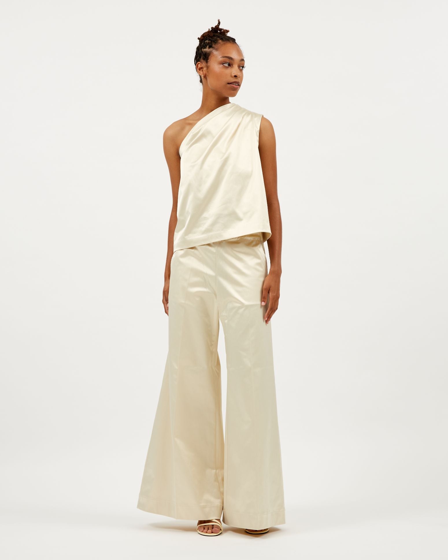 Super Woody Shiny Cotton Ivory