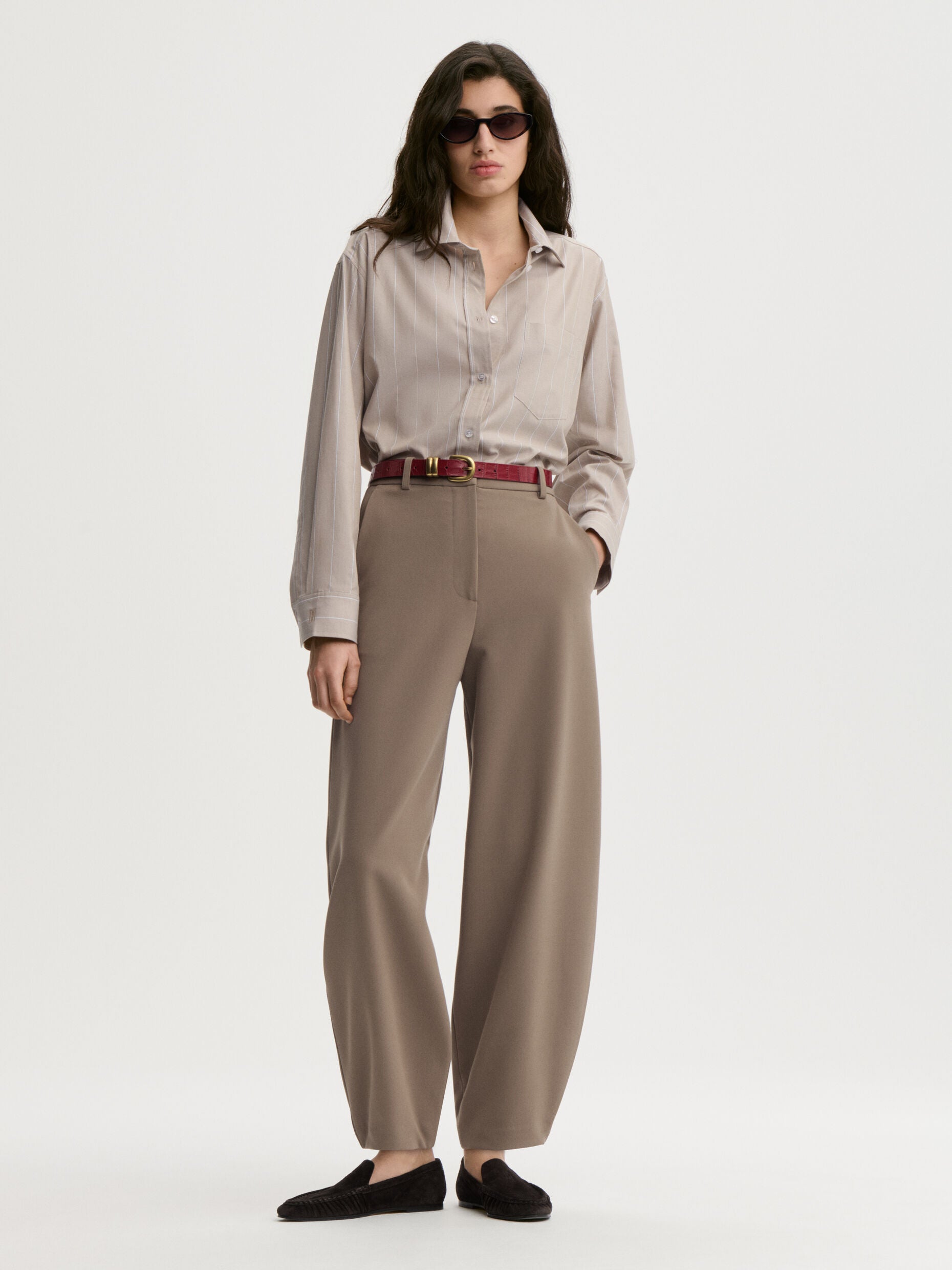 Carlien high-waist trousers