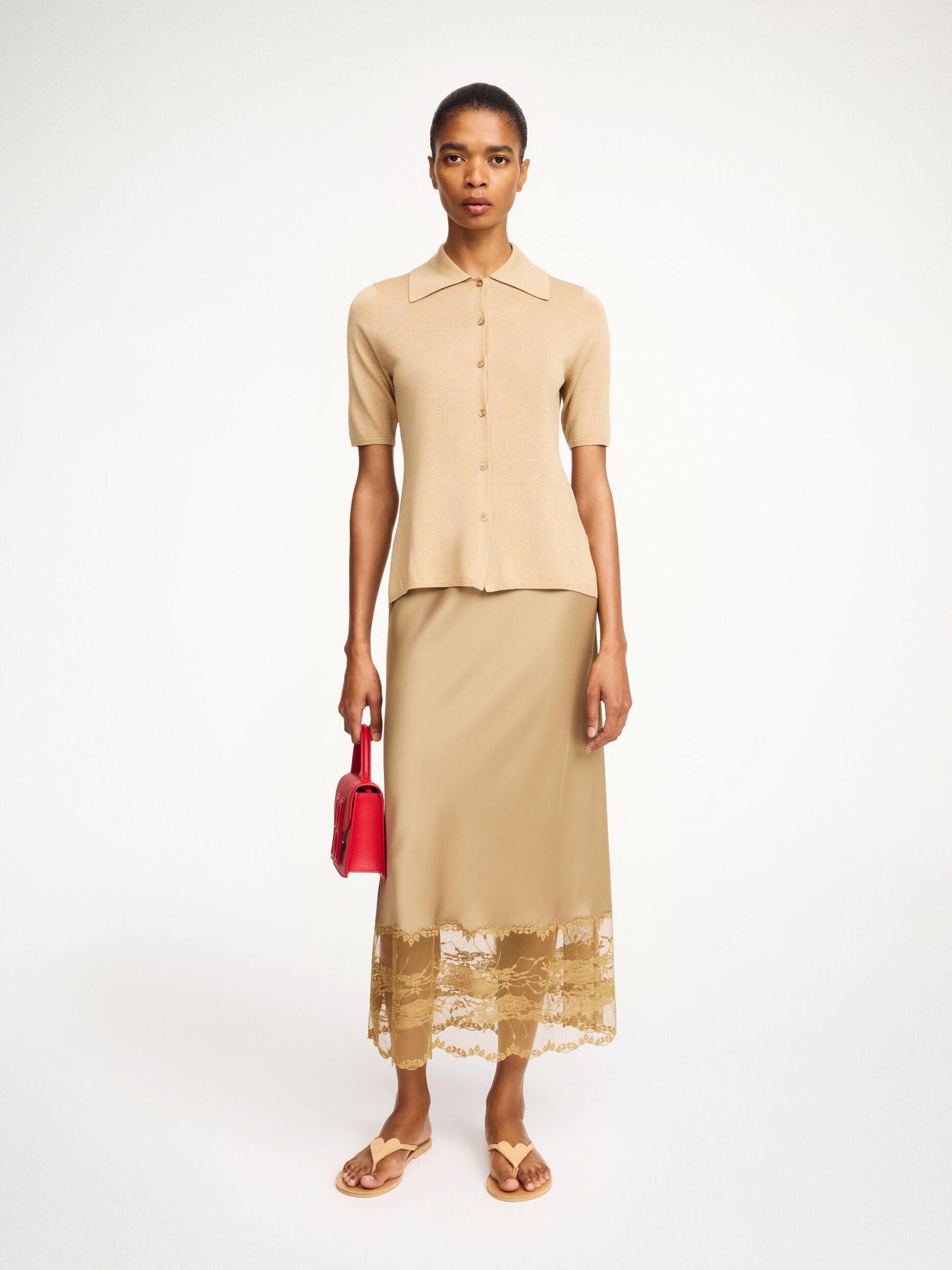 Blake maxi skirt Kelp