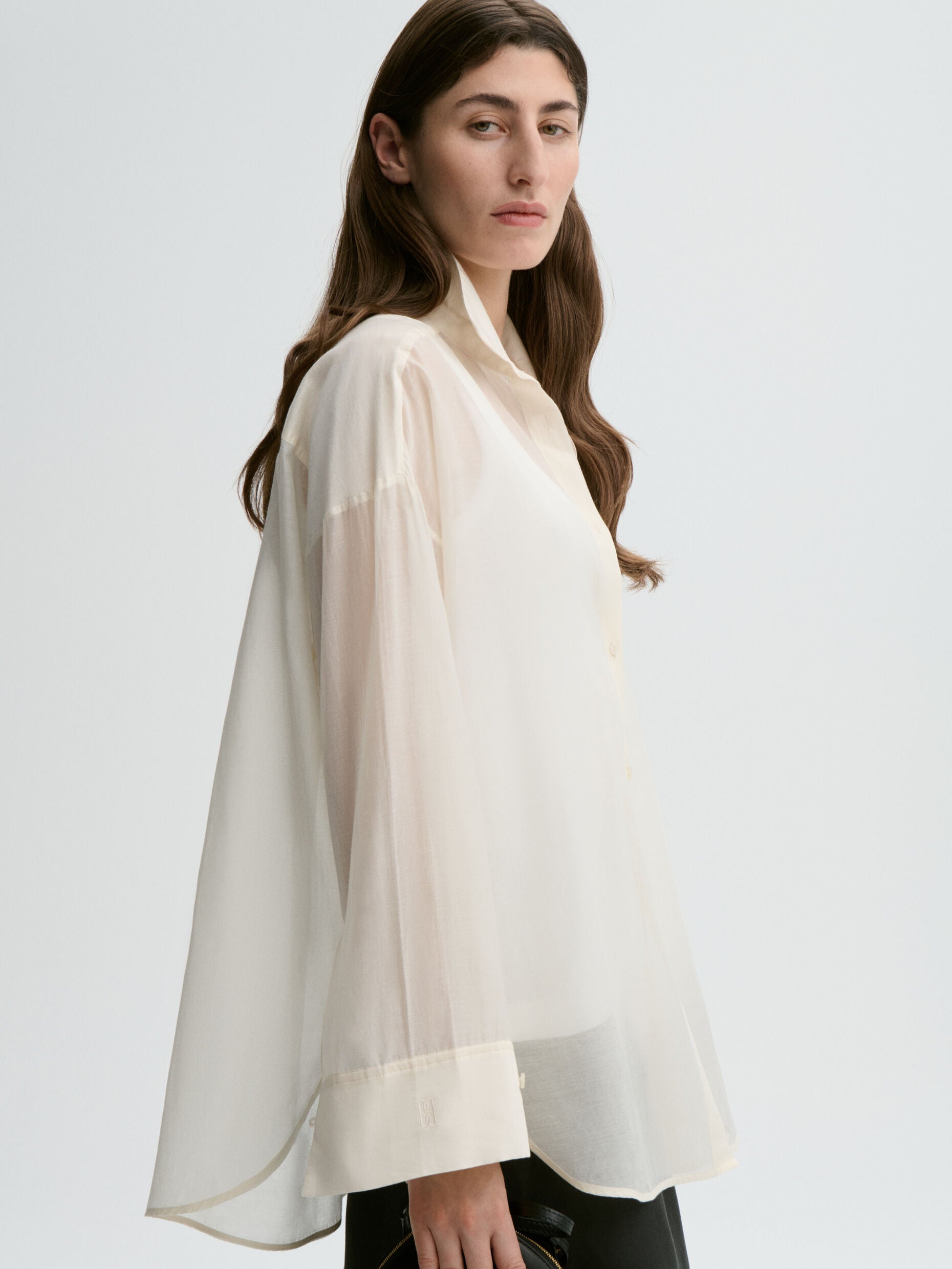 Derris soft Organza Soft White