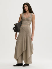 Liza wool cape