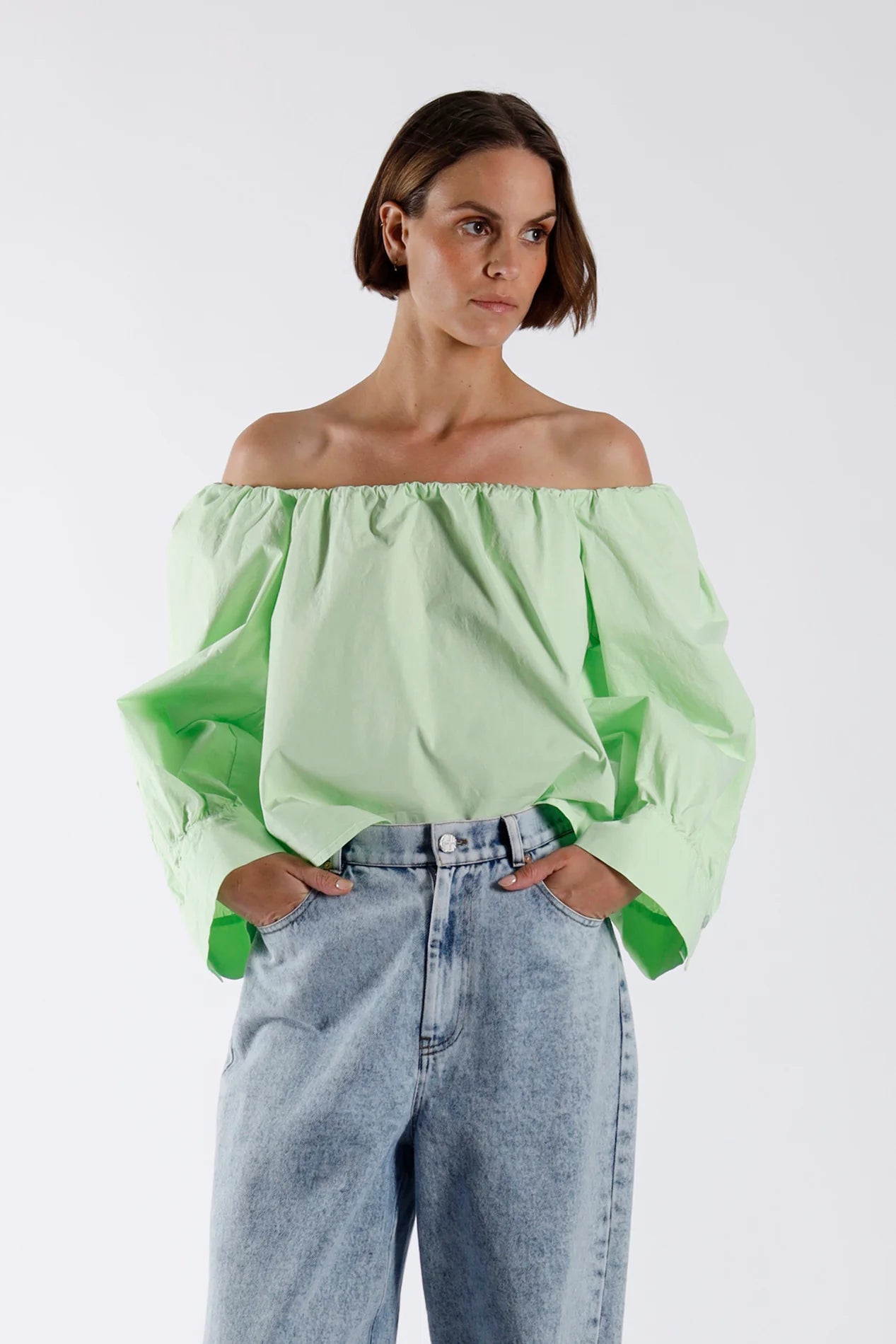 Leila top Mint