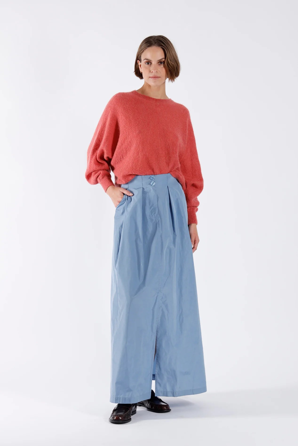 Lennon skirt Denim Blue