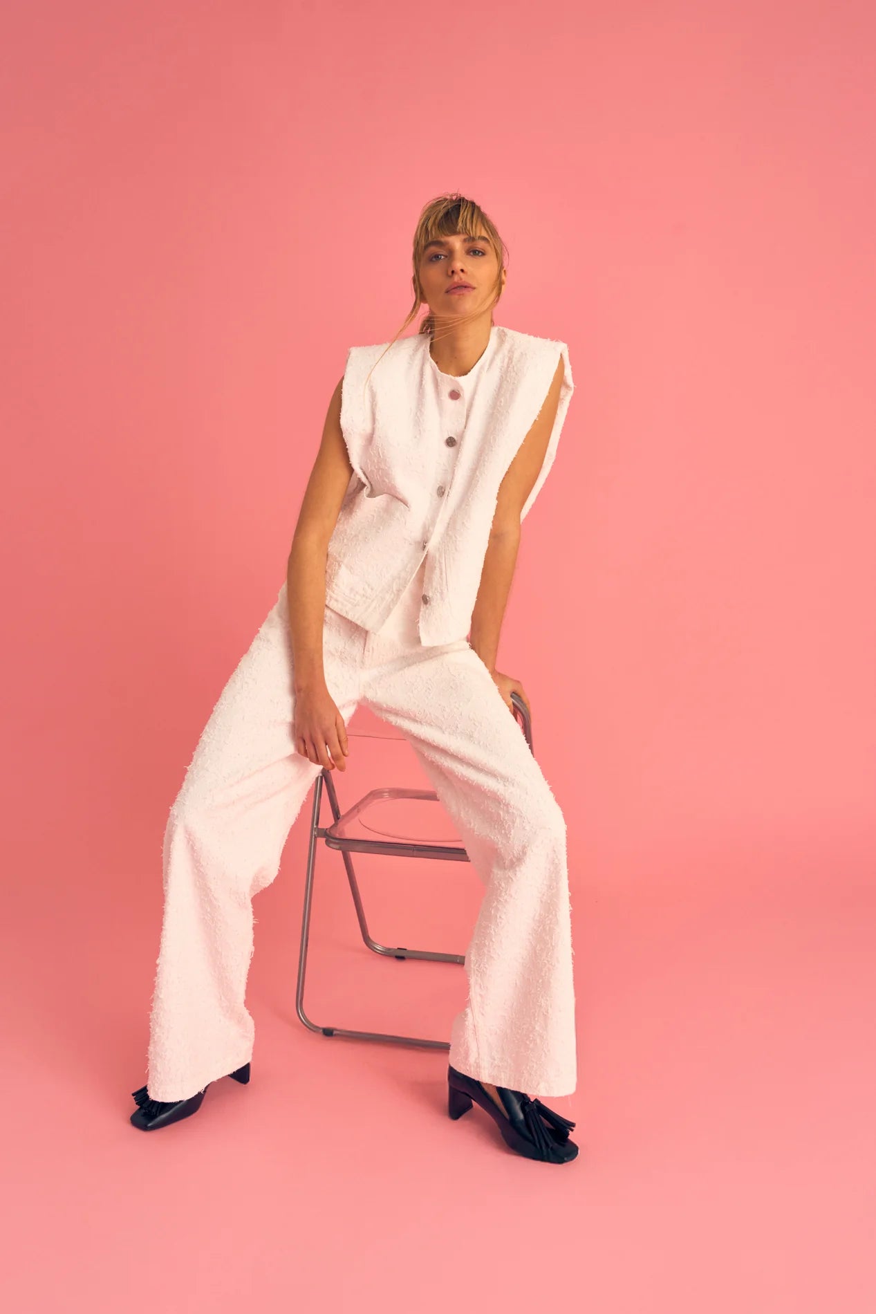 Lush broek Off-White