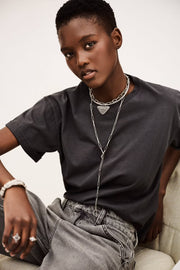 Rosie T-shirt carbon