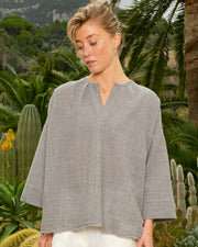 Charly Top Virgin Soft Wool Grey
