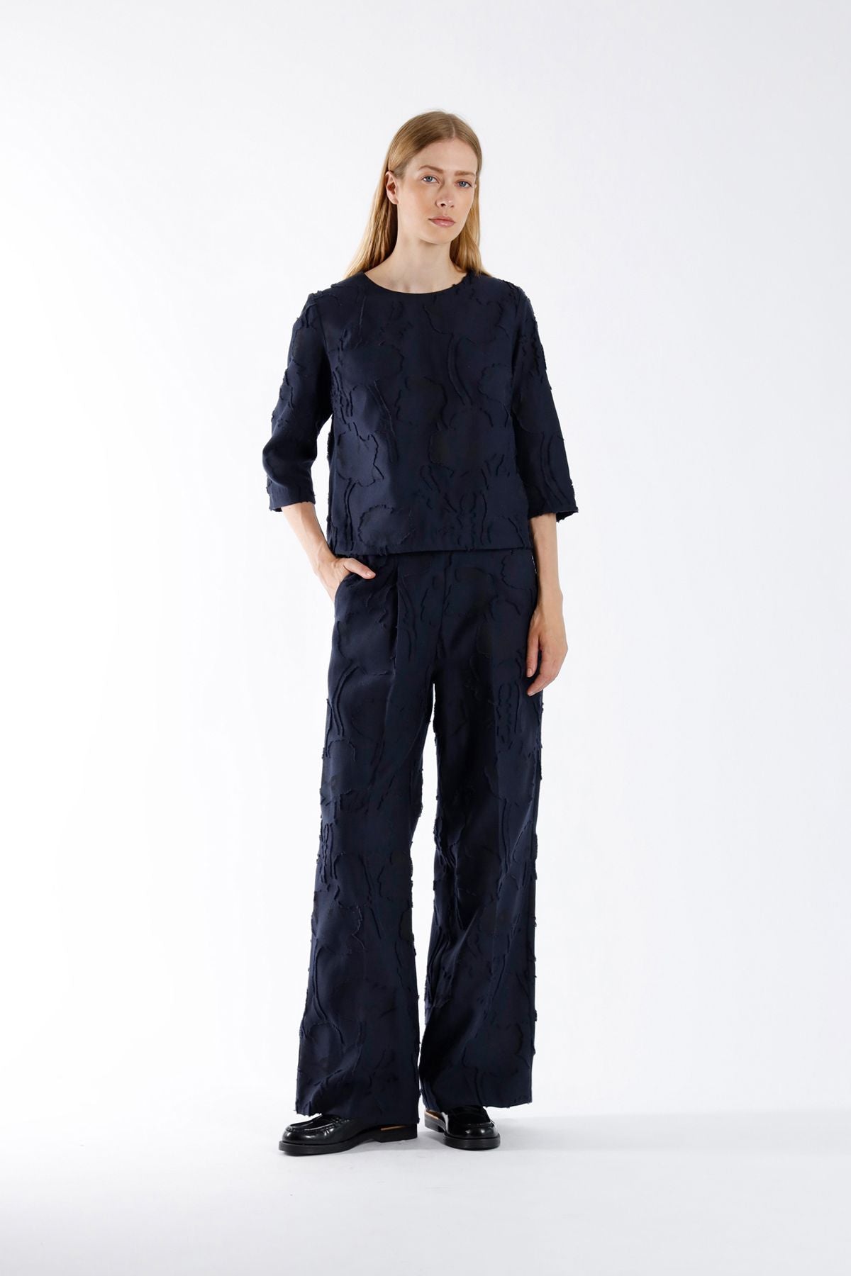 Lanzo Top Navy