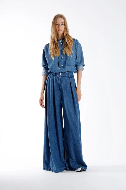 Lapazo denim trousers