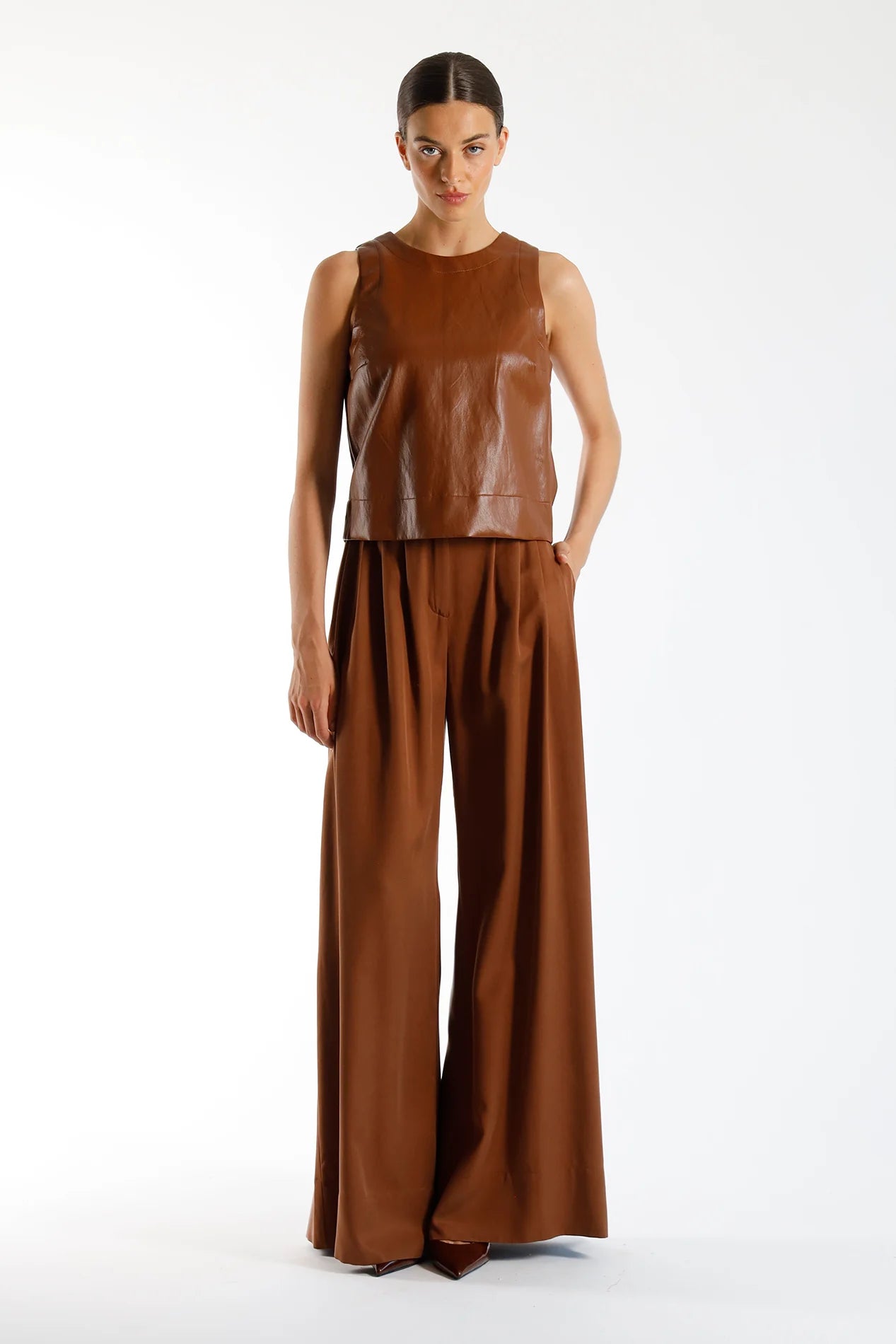 Block top Cognac
