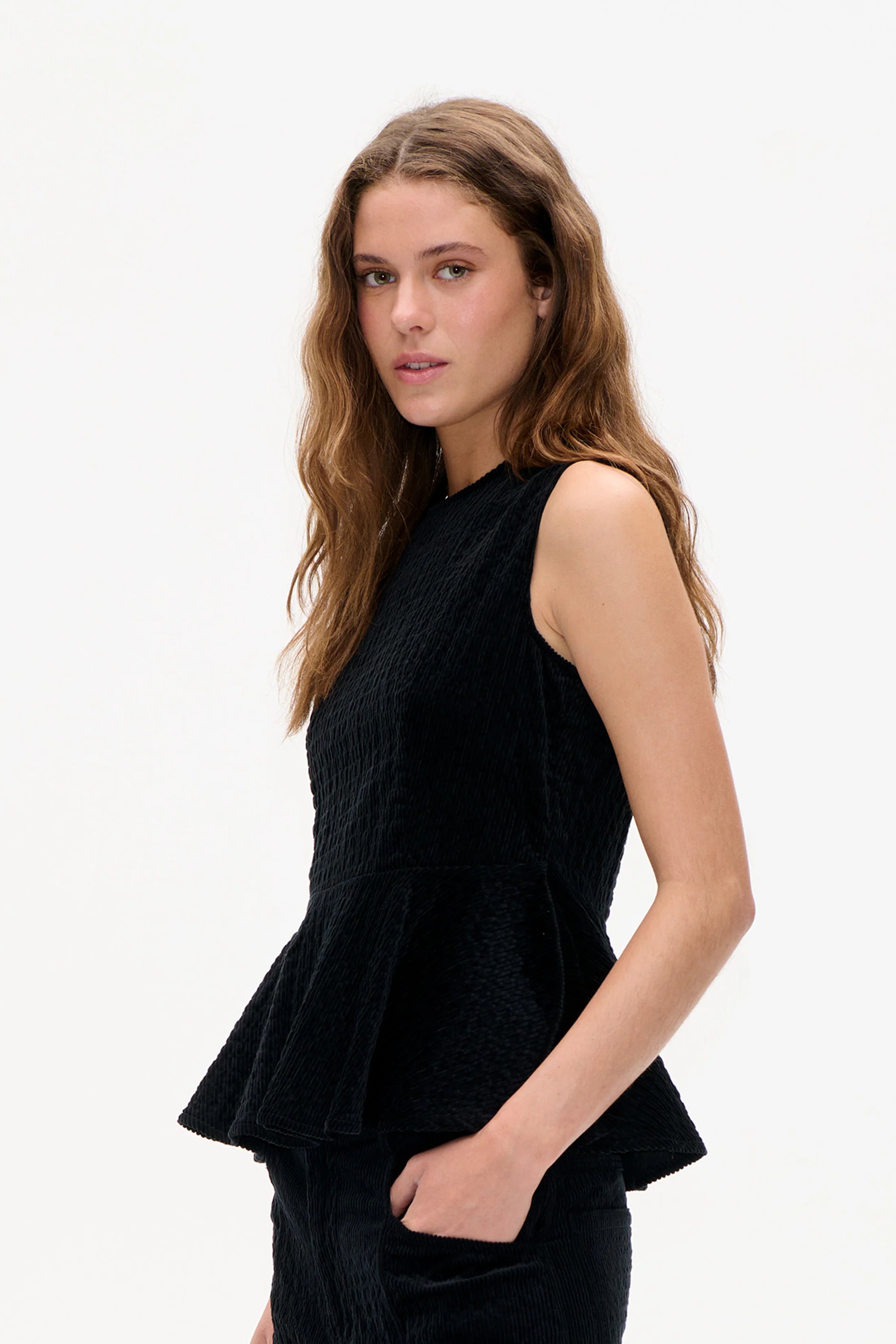 Melise blouse in black