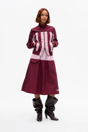 Siella skirt Bordeaux Pink Mix
