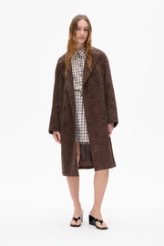 Dorah coat coffee bean Brown