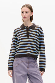 Cori Pull Ivy Green Stripe