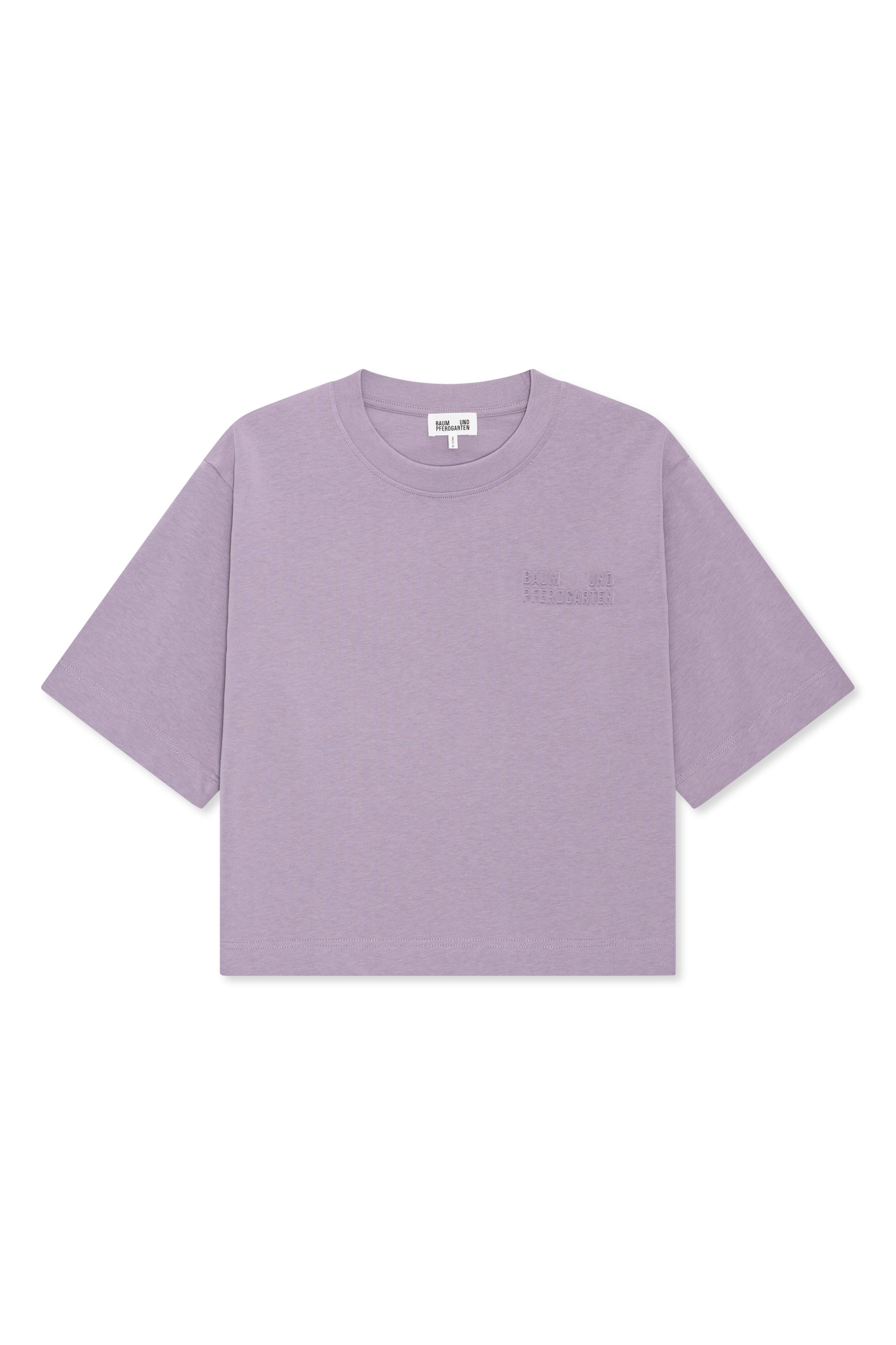 Jiana T-Short Dusty Grey Lilac