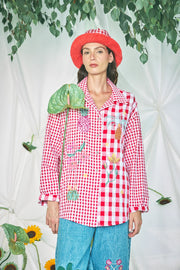 Gardenia Blouse Red