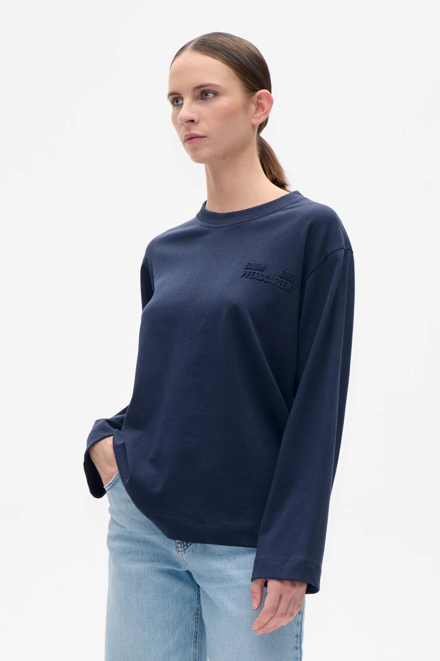 Jeevona T-shirt Barritone Blue