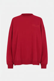 Julle Sweater Crimson Red