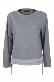 Grey Melange Sweatshirt