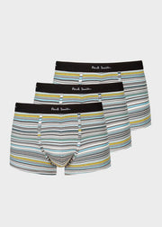 'Signature Stripe' Boxer Briefs Three Pack