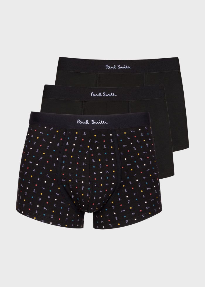 'Letters Boxer Briefs Three Pack