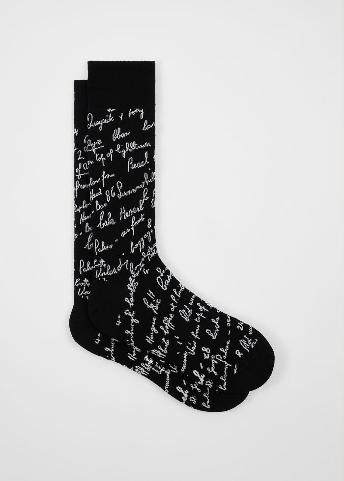 'Handwriting' Socks