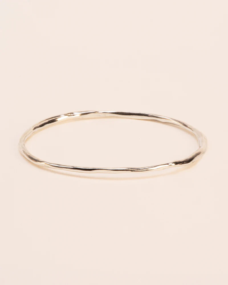 Organic bangle bracelet