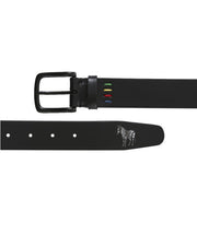 Leather Zebra Belt