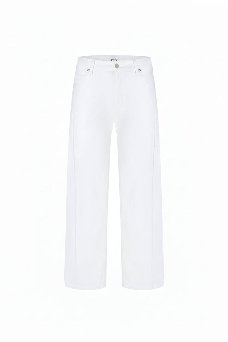 Oria comfort Stretch White Denim