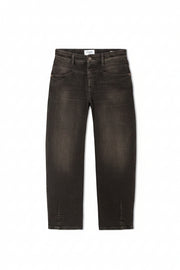 Gaia Relaxed Jeans Black Brown overdyed