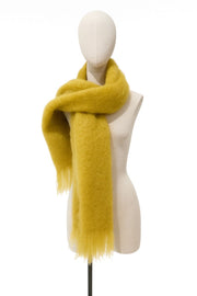 Fluffy sjaal Geel