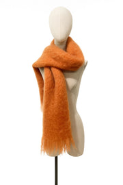 Fluffy sjaal Oranje