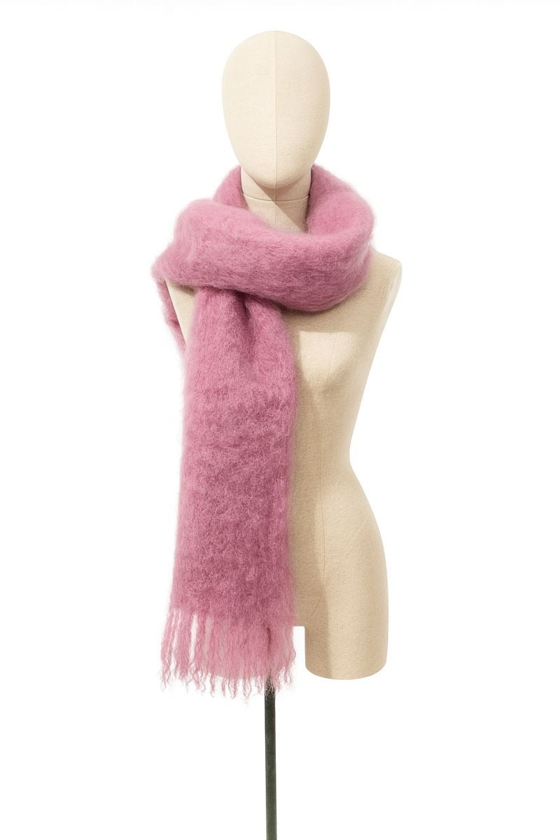 Fluffy sjaal Roze