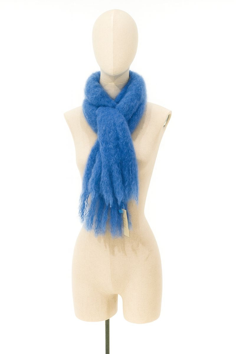 Fluffy sjaal Blauw