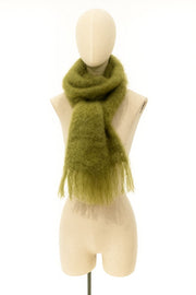 Fluffy sjaal Groen