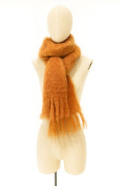 Fluffy sjaal Oranje
