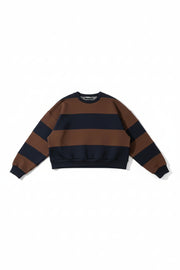 Derek Sweater Navy Brown