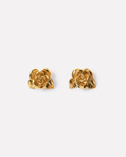 Rose stud earrings