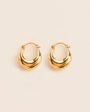 Hoops with clasp