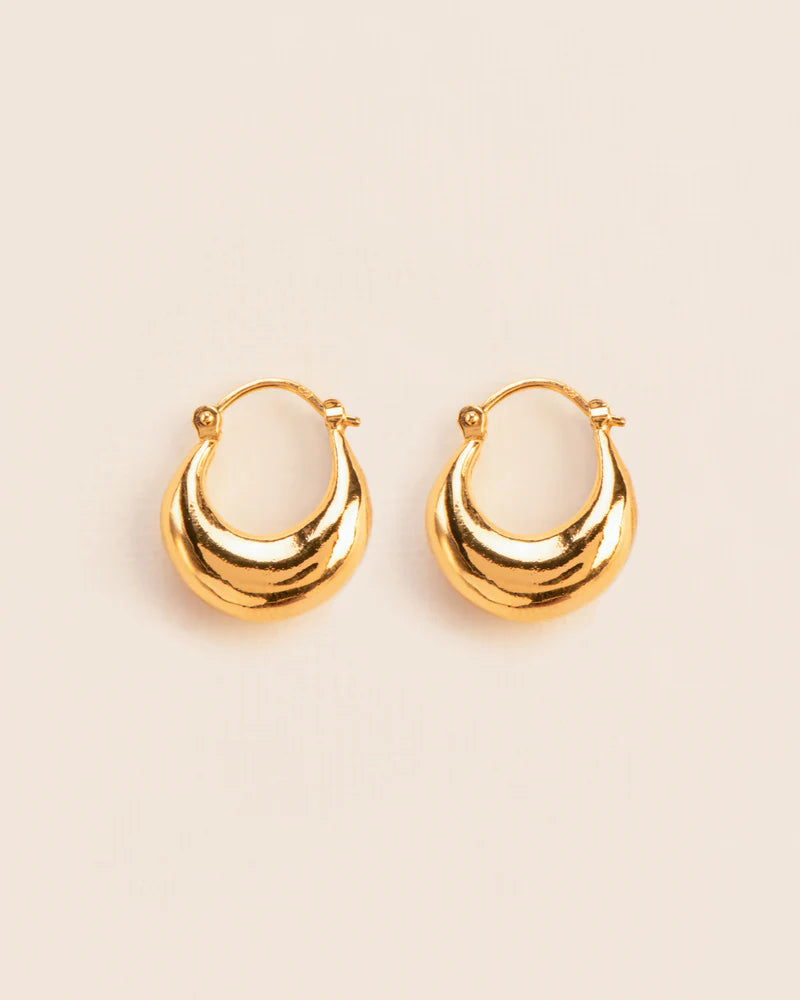 Hoops with clasp