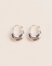 Hoops with clasp