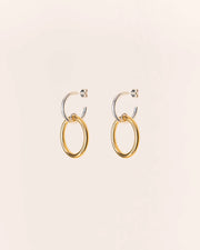 Double hoop earrings